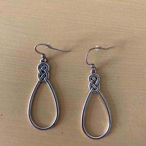 Silver Color Dangling Earrings